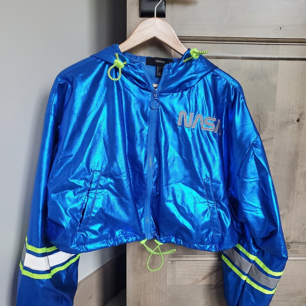 Women's medium forever 21 NASA jacket NEW WITH TAG